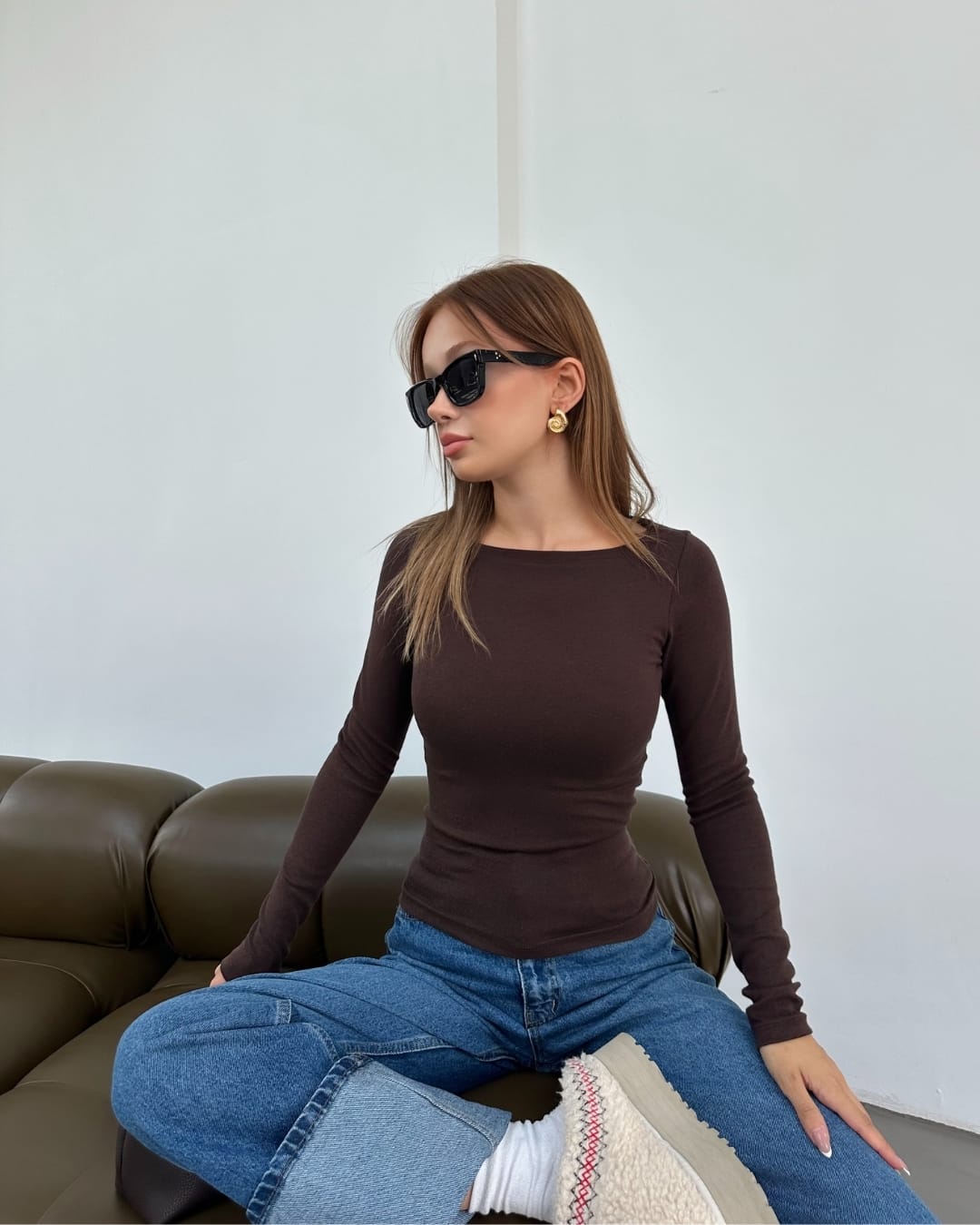 4419 Modal Kayık Yaka Body