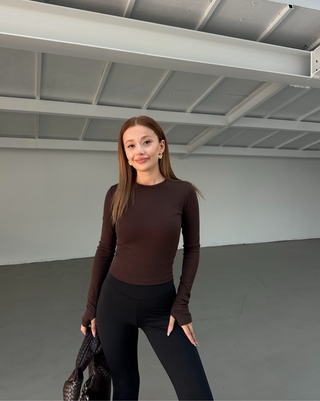 4420 Modal Parmak Geçmeli Body