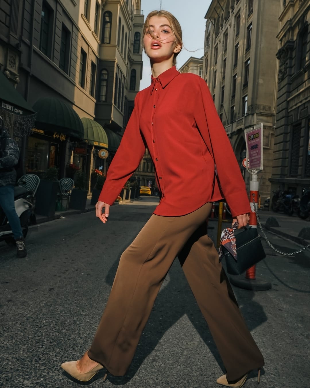 D-0350 Lnd Twill Cepsiz Pantolon