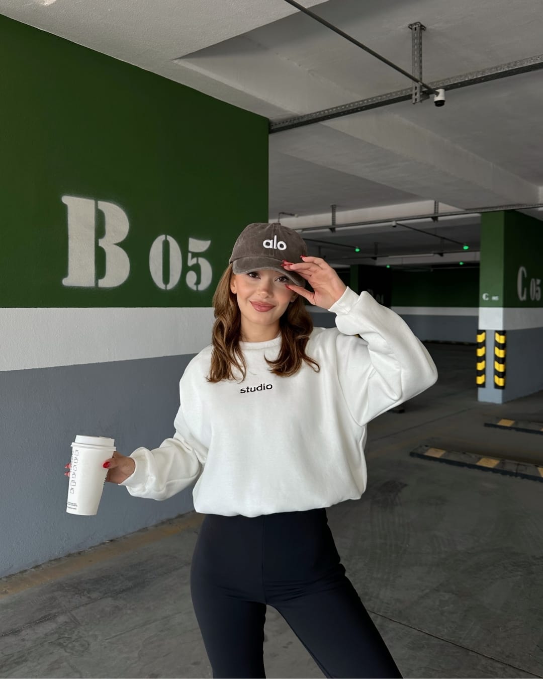 4479 Studio Nakışlı Tulumlu Sweat