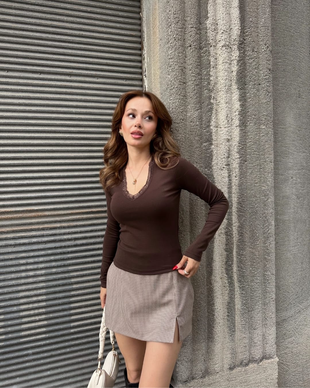 4489 Yaka Dantelli Body